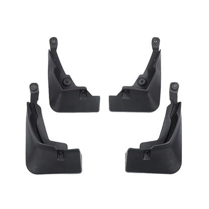 Mud Flaps for Toyota RAV4 2019-2025 (XA50) Including Hybrid, Set of 4 Black ABS Splash Guards