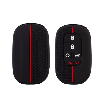 Key Fob Cover for Honda Civic 11th Gen Remote Keys, Soft Silicone Case in 3, 4, 5 and 6-Button Versions