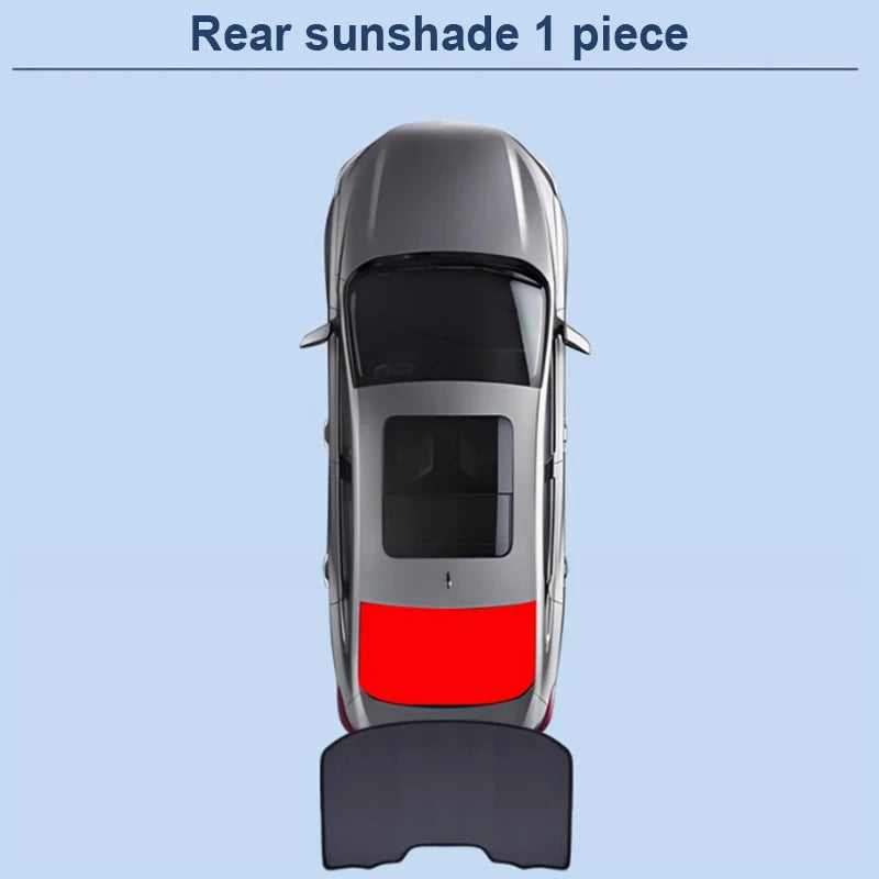 Side Window Sun Shades for Hyundai Tucson 2022-2026 (NX4), Black Magnetic Mesh, Pairs or 3-, 4- and 7-Piece Sets