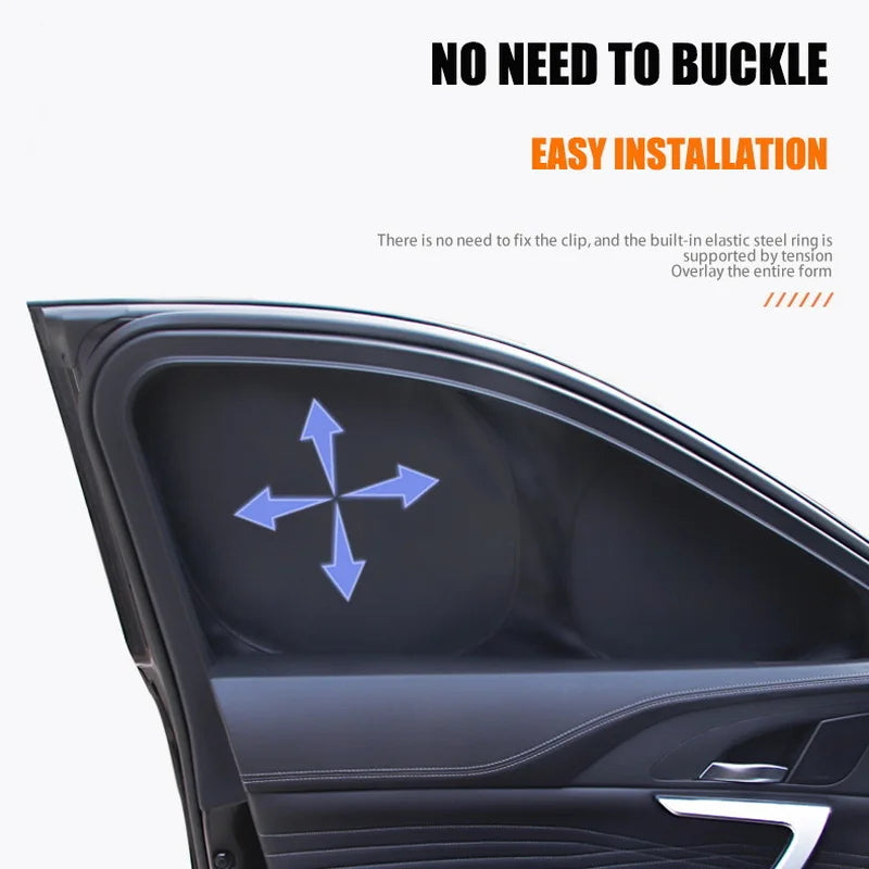 Privacy Sun Shades for Tesla Model 3 2019-2026 Including Highland, Oxford Cloth Windshield and Side Window Shades, 1 to 8 Pieces