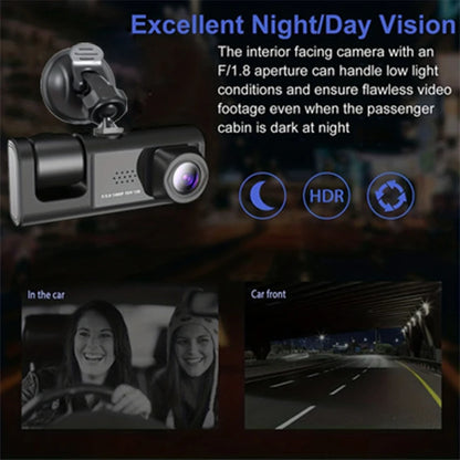 Cabin camera recording at night with IR night vision