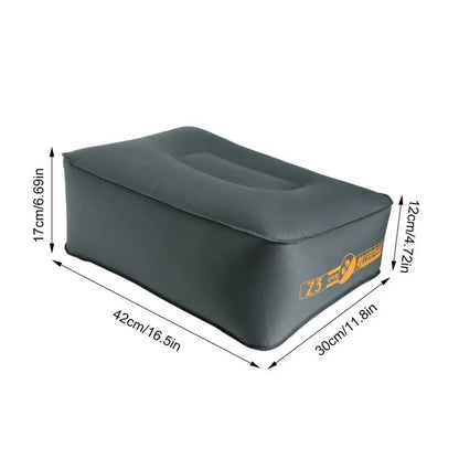 Small sloped cushion (Z3): 42 x 30 cm, 12 to 17 cm high