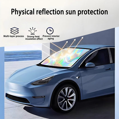 Windshield Sun Shade for Hyundai Tucson 2022-2025 (NX4), Anti-UV Front Window Cover for Heat Insulation