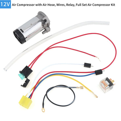 12V compressor with wiring kit