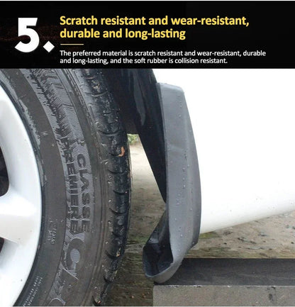 Mud Flaps for Honda Civic FL Liftback 2022-2026 (11th Gen), Set of 4 Black ABS Splash Guards, No Drilling
