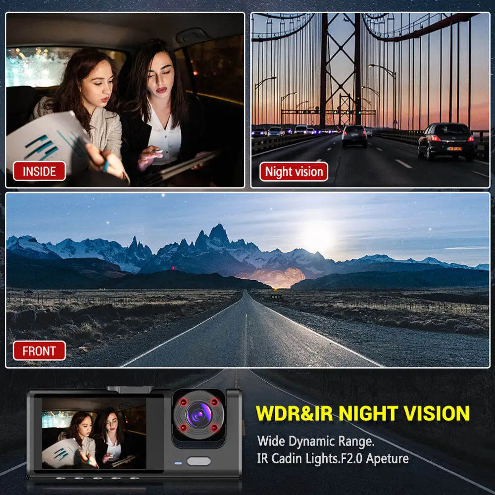 WDR and IR night vision video