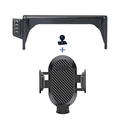 Air Vent Phone Mount for Toyota RAV4 2019-2023 (XA50) with 8-Inch Screen, Aluminum or Carbon-Look Holder, 15W Wireless Charger Option