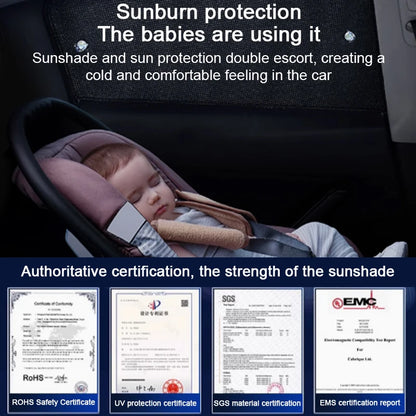 Full Coverage Sunshade Set for Hyundai Tucson 2022-2024 (NX4), Reflective Aluminum Foil for Windshield, Windows and Sunroof