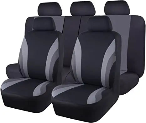 Flocking Cloth Car Seat Covers for Toyota RAV4 2020-2025, 9-Piece Set, Soft Velvet-Feel Fabric in 7 Colors