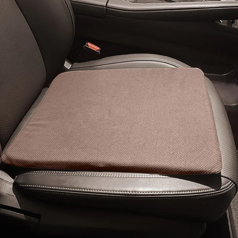 Faux Suede Car Headrest Neck Pillow, Soft Neck Support Cushion with Elastic Back for Front and Rear Seats, 18 Styles