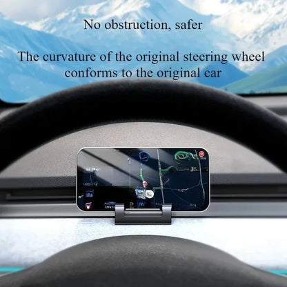 Liquid Silicone Vent Phone Mount for Tesla Model 3 and Model Y, Also a Hook and Sunglass Clip, Highland and Juniper Version Available