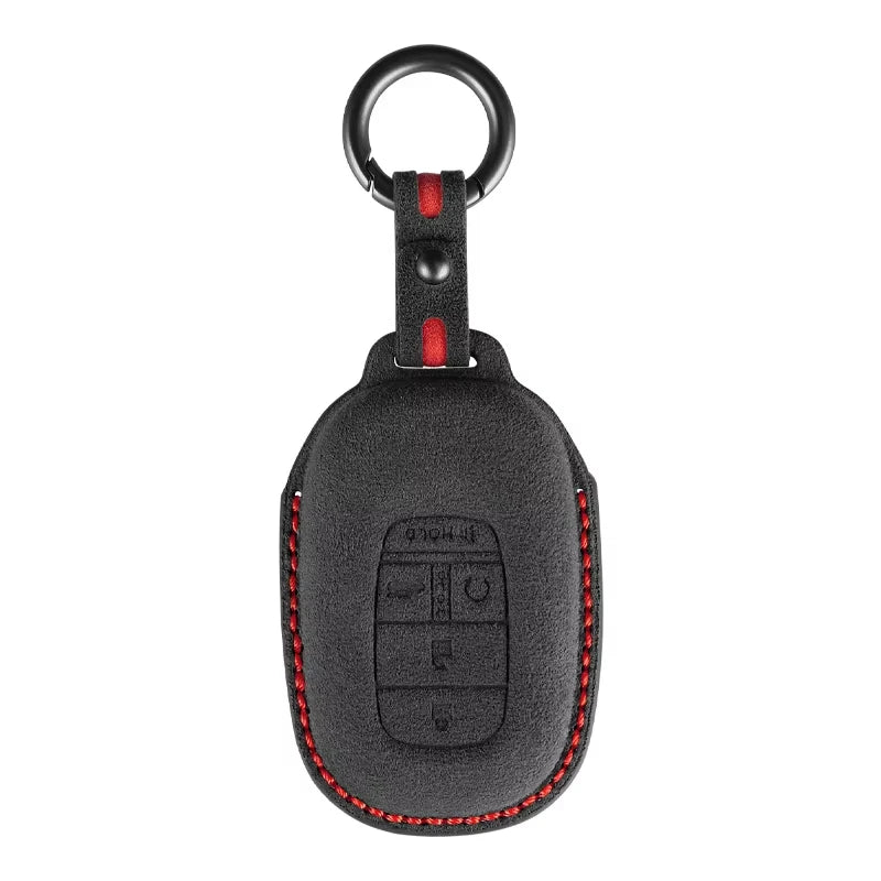 Key Fob Cover for Honda Smart Keys, Suede Case for Civic, Accord, Integra, Fit and Inspire, 12 Styles