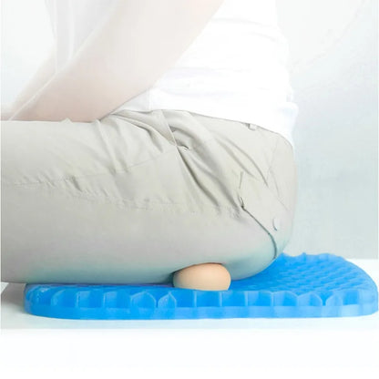Honeycomb Gel Seat Cushion, Breathable Grid Design, 15.7 x 13.8 in, for Car Seats, Office Chairs, Home and Wheelchairs