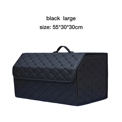 Black trunk organizer, large