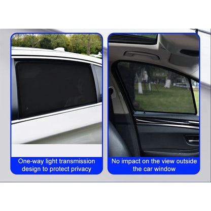 Magnetic Mesh Sun Shades for Honda CR-V 2023-2025 (6th Gen), Black Side and Rear Window Shades, Single Pieces to 7-Piece Set