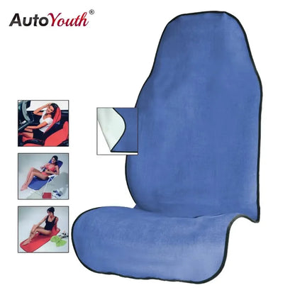 Neoprene Car Seat Towel Cover, Waterproof Sweat Protector for Front or Rear Seats After Workouts and Swimming, Universal Fit, 6 Colors