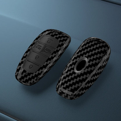 Key Fob Cover for Hyundai 3 to 7-Button Keys, ABS Hard Plastic Shell for Tucson (NX4), Santa Fe, Nexo and Ioniq 5, 6 Sets