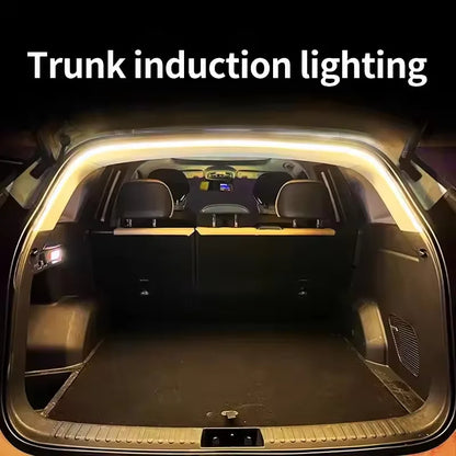 Automatic LED Trunk Light Strip, Tailgate and Frunk Light that Turns On When Opened, Flexible and Waterproof, 2, 4 or 6 m, 5 Colors