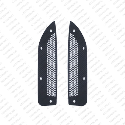 Carbon Fiber Mud Flaps for Honda Civic Type R 2023+ (FL5), 2-Piece Splash Guard Set