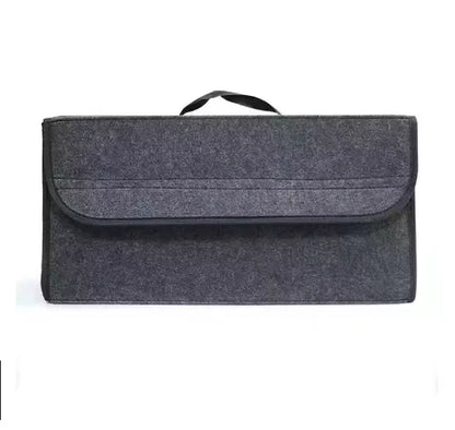 Car Trunk Organizer — Anti-Slip Felt Storage Compartments