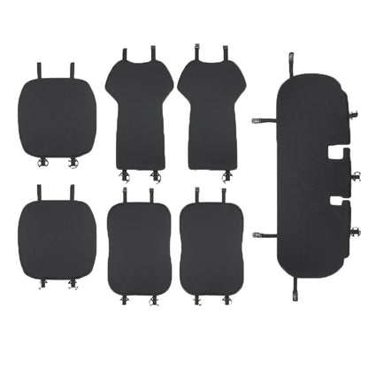 Ice Silk Seat Cushions for Tesla Model 3 and Model Y, Breathable Knit Front or Rear Seat Pads, Black or White