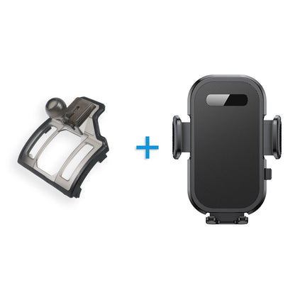 Phone Mount for Toyota RAV4 2019-2025 (XA50), Clear Base That Keeps the Air Vent Free, Clamp Holder or 15W Wireless Charging Holder