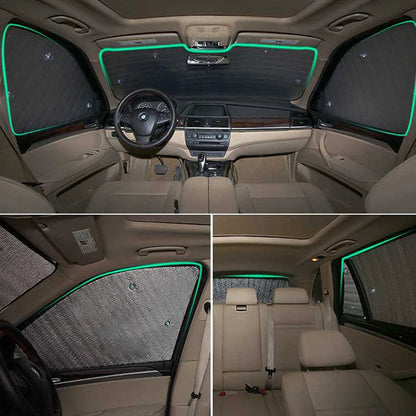 Window Sunshades for Hyundai Tucson 2022-2023 (NX4), Silver Aluminum Foil, Windshield, Front or Rear Sets, or All Windows