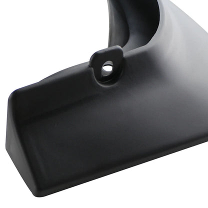 Close-up of a Model 3 mud flap