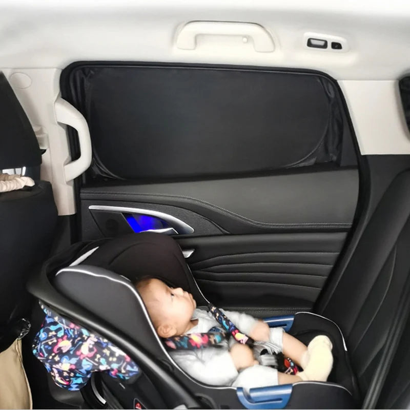 Blackout Sun Shades for Tesla Model Y 2020-2024 and Juniper 2025+, Windshield, Side Window and Full 8-Piece Privacy Sets