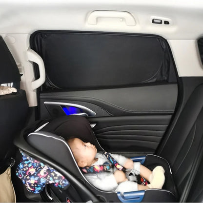 Blackout Sun Shades for Tesla Model Y 2020-2024 and Juniper 2025+, Windshield, Side Window and Full 8-Piece Privacy Sets