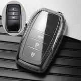 Clear TPU key fob cover for Toyota — photo 1