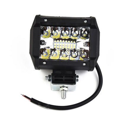 12V 60W LED Work Light, Spot and Flood Combo Beam, Die-Cast Housing with Adjustable Bracket, for Trucks, SUVs, ATVs and UTVs