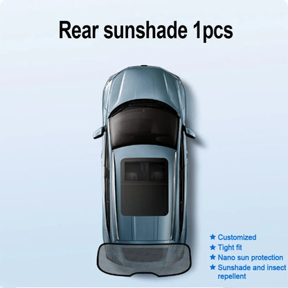 Magnetic Sun Shades for Toyota Camry 2025-2026 (XV80), Mesh Side Window Shades and Foil Windshield Shade, Full Set or Single Windows