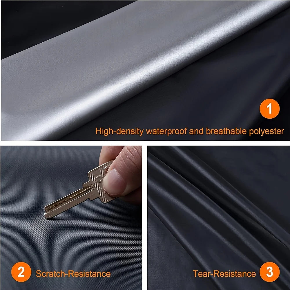 Universal Waterproof Car Cover — All-Weather UV & Rain Protection for Sedan/SUV