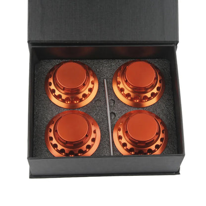 Wheel Center Caps for Toyota Camry, Corolla, Avalon, Sienna and More, 62mm Aluminum, Set of 4, 5 Colors