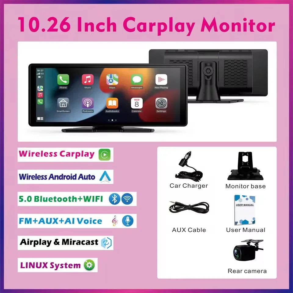 Version with rear camera