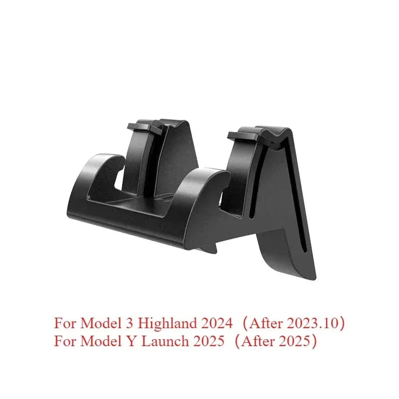 Liquid Silicone Vent Phone Mount for Tesla Model 3 and Model Y, Also a Hook and Sunglass Clip, Highland and Juniper Version Available