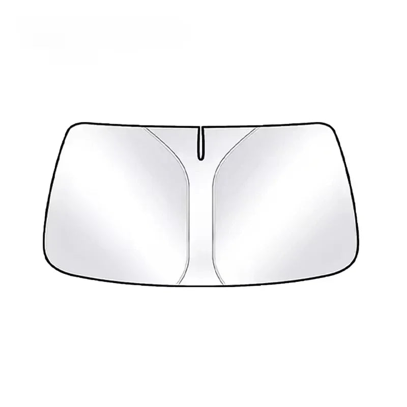 Windshield Sun Shade for Toyota Camry 2025-2026, Polyester and PVC Front Window Cover for Summer Heat, Choice of Sizes