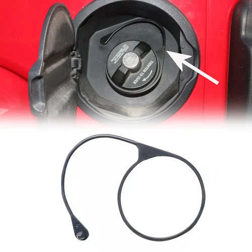 Gas Cap Tether Cord for Jeep Wrangler 2018+ (JL), Replacement Plastic Fuel Filler Cap Cord, 1 Piece