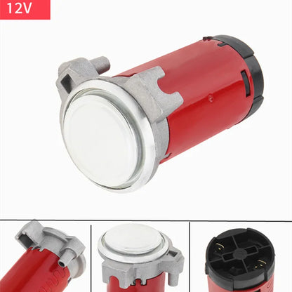 Red 12V air horn compressor
