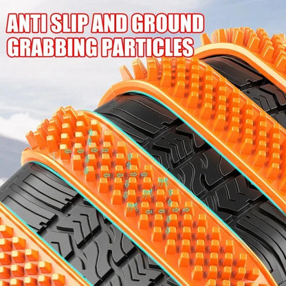 Anti-slip grip studs on the straps