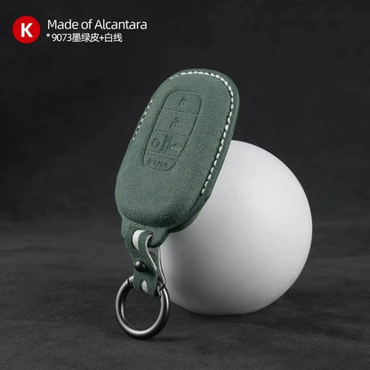 Key Fob Cover for Honda Smart Keys, Suede Case for Civic, Accord, Integra, Fit and Inspire, 12 Styles