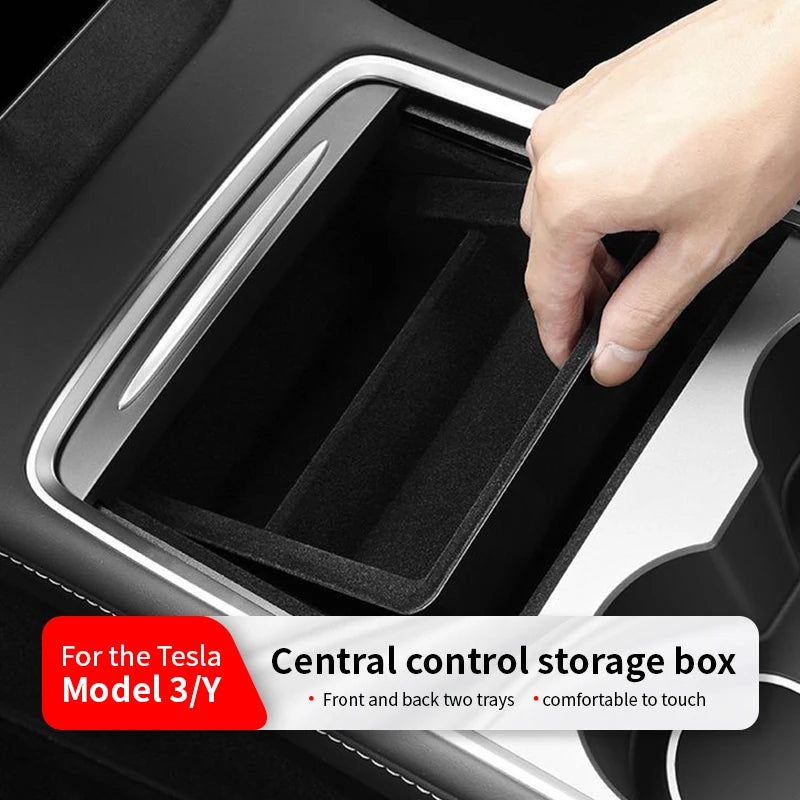 Tesla Model 3/Y console organizer tray — photo 2