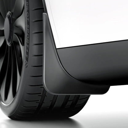 Mud Flaps for Tesla Model Y (2020-2024 or Juniper 2025-2026) and Model 3 (2019-2023 or Highland 2024-2025), TPE, No Drilling