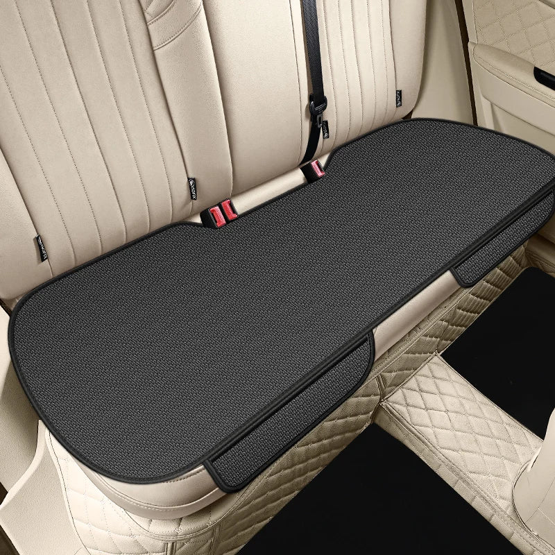 Black rear seat cushion