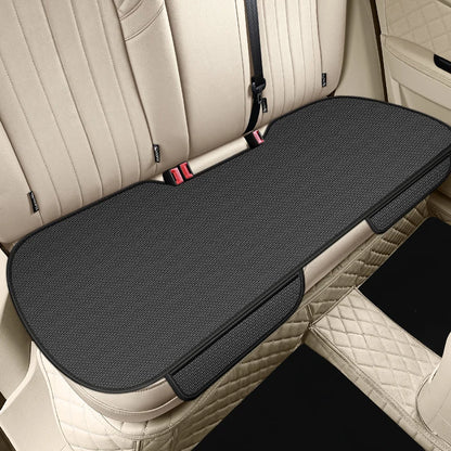 Black rear seat cushion