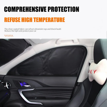 Privacy Sun Shades for Tesla Model 3 2019-2026 Including Highland, Oxford Cloth Windshield and Side Window Shades, 1 to 8 Pieces