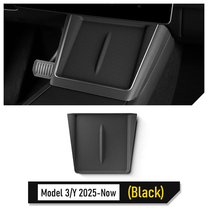 Wireless Charging Pad Mat for Tesla Model 3 and Model Y Juniper 2025-2026, Non-Slip Center Console Phone Mat, White or Black