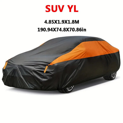 Universal Waterproof Car Cover — All-Weather UV & Rain Protection for Sedan/SUV