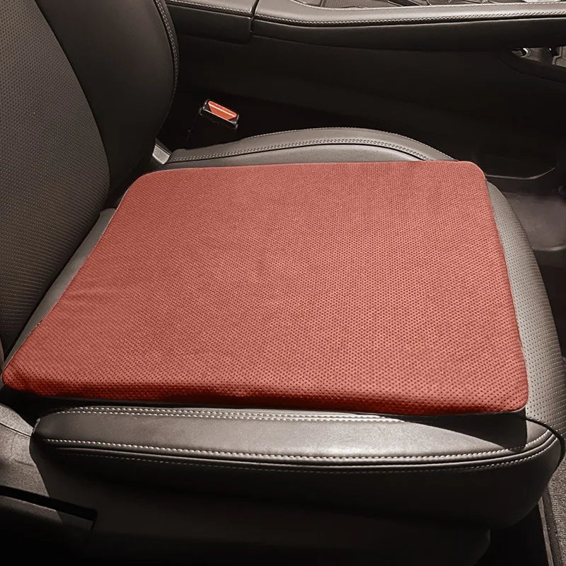 Faux Suede Car Headrest Neck Pillow, Soft Neck Support Cushion with Elastic Back for Front and Rear Seats, 18 Styles